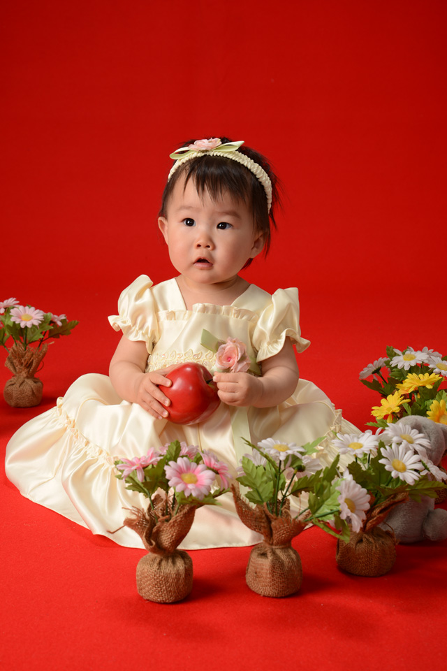 1歳バースデーフォト